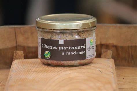 Rillettes Pur Canard Lancienne Le P Tit Champ