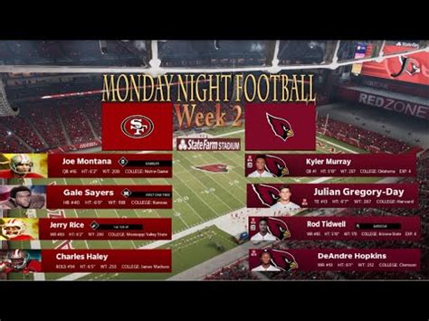 NFL 2023 24 San Francisco 49ers Vs Arizona CARDINALS FULL GAME Madden