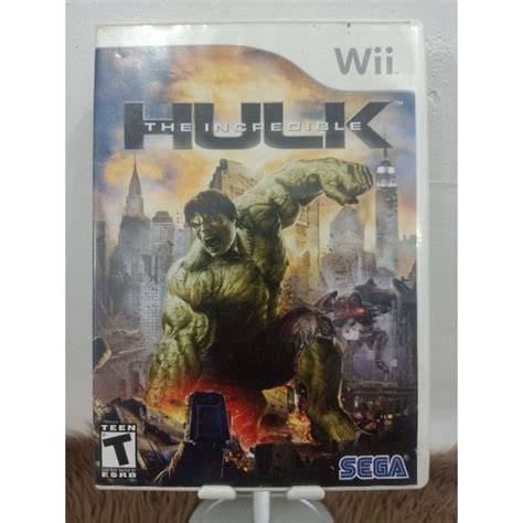 Nintendo Wii The Incredible Hulk Original Us Lazada Ph