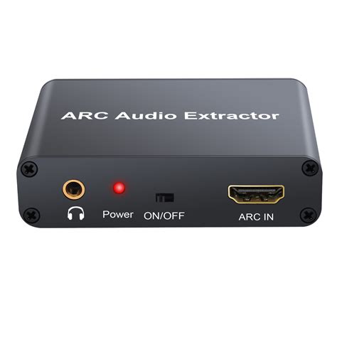 New Hdmi Arc Audio Adapter Extractor Digital Spdif Coaxail Dac