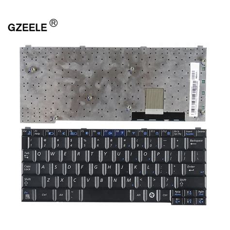 Gzeele Us Teclado Laptop Para Samsung Q30 Q40 Teclado Substituto Preto