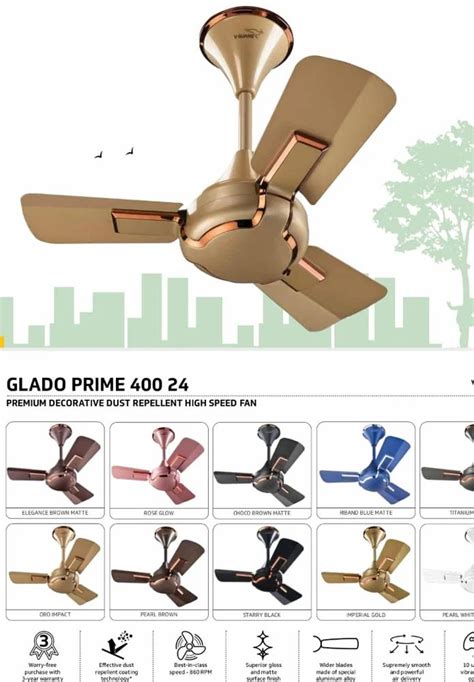 Blades Mm V Guard Ceiling Fan Rpm At Rs Piece In