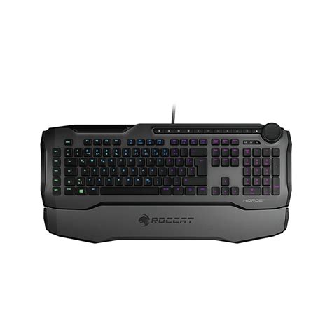 ROCCAT Horde AIMO Membranical RGB Gaming Keyboard US Layout - Gray ...