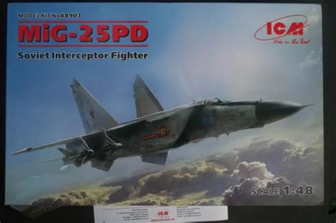 ICM 1 48 MIG 25PD Soviet Interceptor Fighter Kit N 48903 EUR 40 18