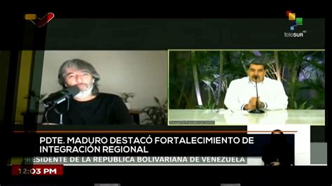 Telesur Noticias Pdte Maduro Destaca Fortalecimiento De