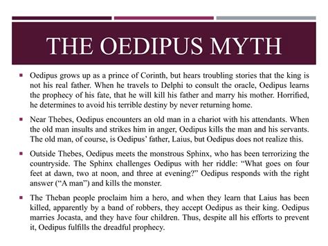 Oedipus Rex By Sophocles Ppt