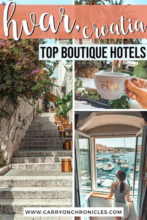 15 Beautiful Boutique Hotels in Hvar with Sea Views