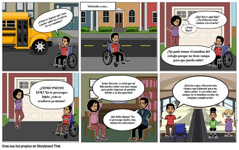 Historieta De Inclusion Storyboard Por E4d2b5d1