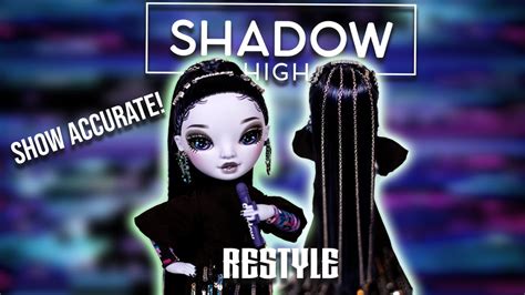 Giving Her The Hair She Deserved Shadow High Series 2 Glitch Restyle