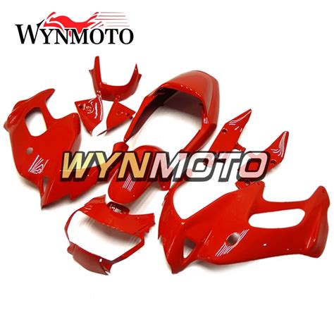 Full Pure Red Fairings For Honda VTR1000F 1997 2005 Year ABS Plastics