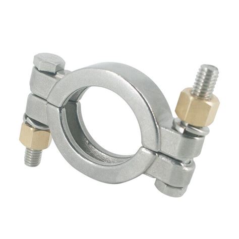 High Pressure Tri Clamps Heavy Duty 304 Stainless Steel Sanitary Quick