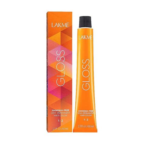 Полуперманентная тонирующая крем-краска для волос Lakme Gloss Demi ...