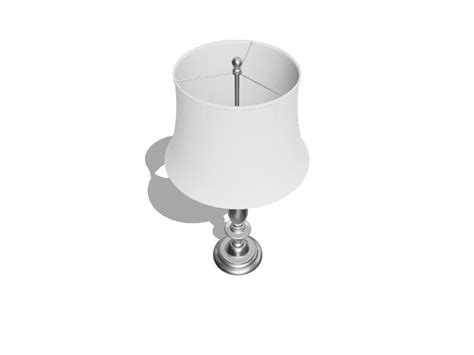 Allen Roth Woodbine 28 In Brushed Nickel Table Lamp With Fabric Shade