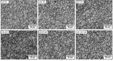 EBSD Band Contrast Maps Showing The Twin Boundaries In White And The