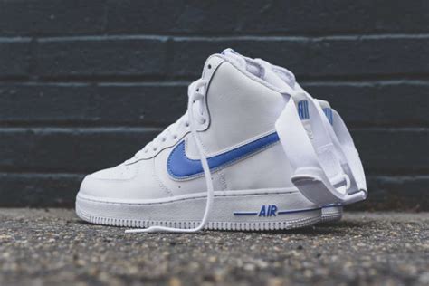 Nike Air Force 1 High in "White/Photo Blue" - EUKICKS