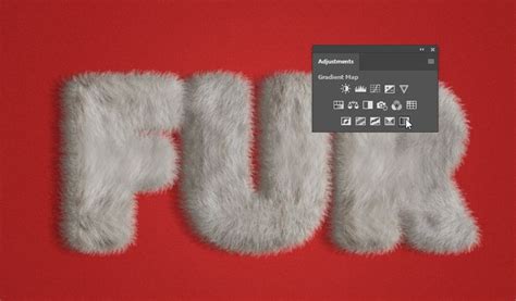 How To Create A Fur Action Text Effect In Adobe Photoshop Text