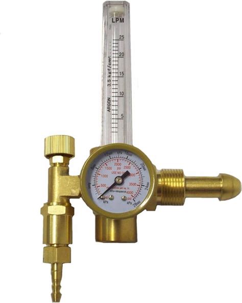 Mig Tig Flow Meter Regulator CO2 Argon Pressure Reducer Gauge Weld