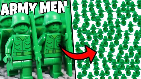 I Built The Largest Army Of Lego Army Men Youtube