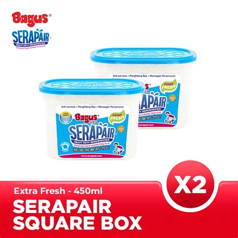 Jual Twin Pack Bagus Serap Air Square Box Daya Serap 450 Ml Serap