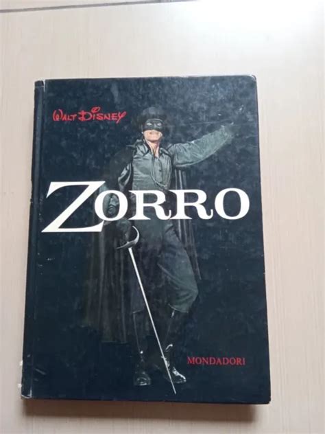 Zorro Walt Disney Libro Arnoldo Mondadori L Intrepida Ed