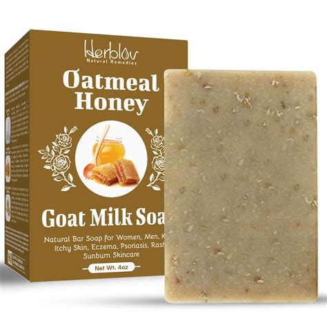 Cactus Honey And Oats Goats Milk Soap Bar 4 Oz Natural Bar Soap For