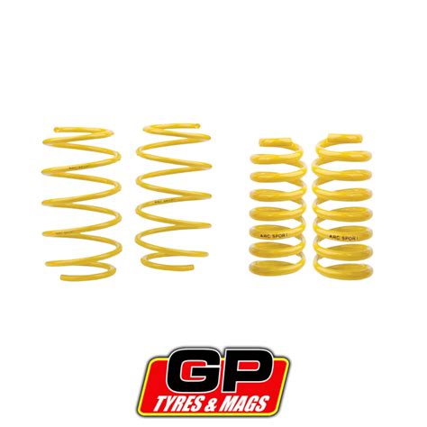 Arc Lowering Spring Kit To Fit Vw Golf Mk 1 Gp Tyres And Mags