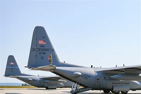 139th Maintainers Support 10 C 130s During Air Defender 23 Air National Guard Article Display