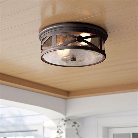 Mackinaw Light Outdoor Flush Mount Porch Ceiling Lights Front Porch