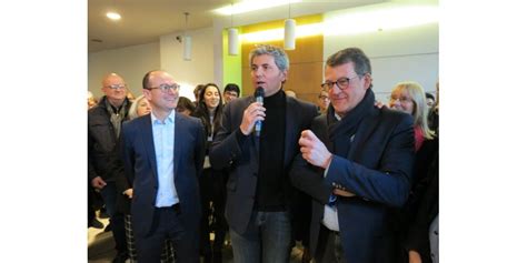 Chalon Gilles Platret Et S Bastien Martin Ont Inaugur Leur Local De