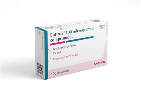 Eutirox 100 Microgramos 100 Comprimidos Farmacéuticos