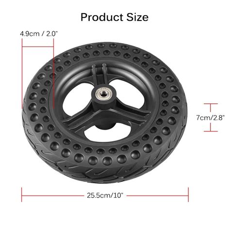 Electric Scooter Tire 10 Inch Solid Tyre Non Pneum Grandado