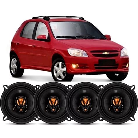 Kit Alto Falantes Jbl Flex 5 Polegadas 200W Chevrolet Celta 4 Portas