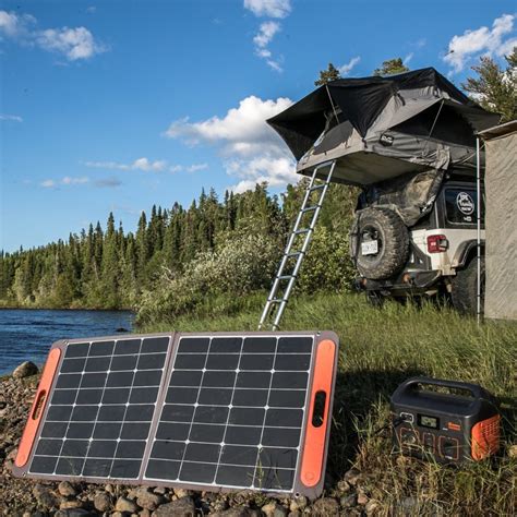 Jackery SolarSaga 100W Portable Solar Panel Camping Foldable