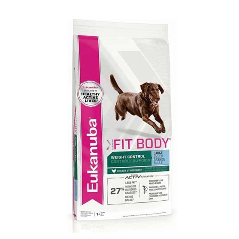 Eukanuba Fit Body Weight Control Large Breed Lbs Premium Pet Care