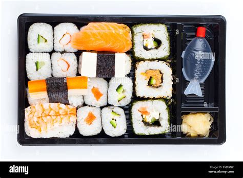 Sushi Bento Box Stock Photo Alamy