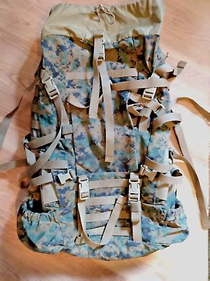 Usmc Military Rucksack Backpack Marine Marpat Ilbe Apb Arc Teryx