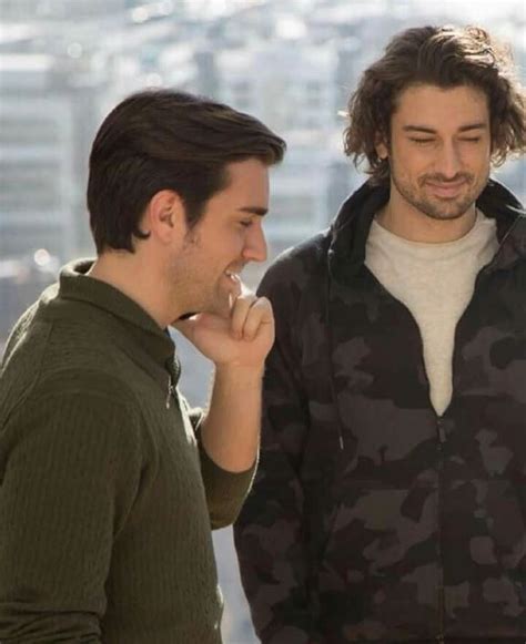 Caglar Ertugrul As Yagiz Egemen And Alp Navruz As Sinan Egemen In The