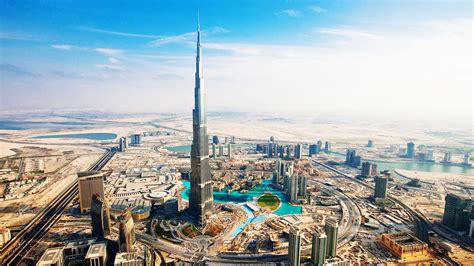 Burj Khalifa, City, Cloud, Dubai, Sky 4k, HD Wallpaper | Rare Gallery