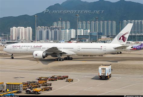 A7 BOC Qatar Airways Boeing 777 367ER Photo By Gordon Li ID 1438136