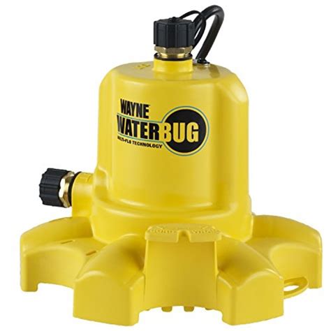 Wayne Wwb Waterbug Submersible Pump With Multi Flo Technology