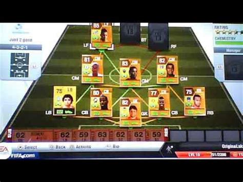 Fifa Epic Brazil Squad Builder Ft Neymar Youtube