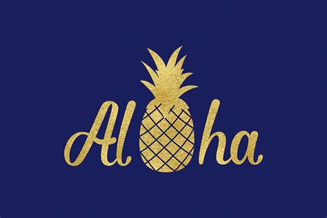 Aloha SVG, Aloha Pineapple Svg