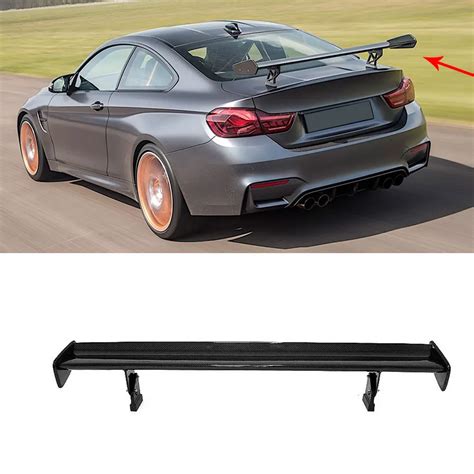 Car Universal Car Gt Style Carbon Fiber Car Racing Rear Trunk Spoiler