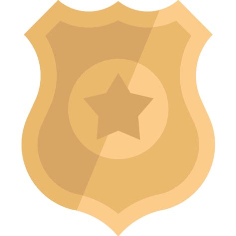 Police Badge Vector Svg Icon Svg Repo