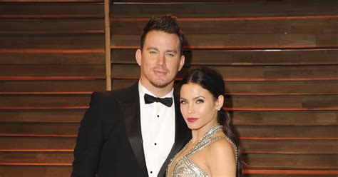 Channing Tatum and his wife, Jenna Dewan, cozied up. | Couples Get Cozy ...