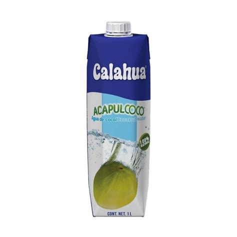 Agua De Coco Calahua Acapulcoco 1 L Walmart