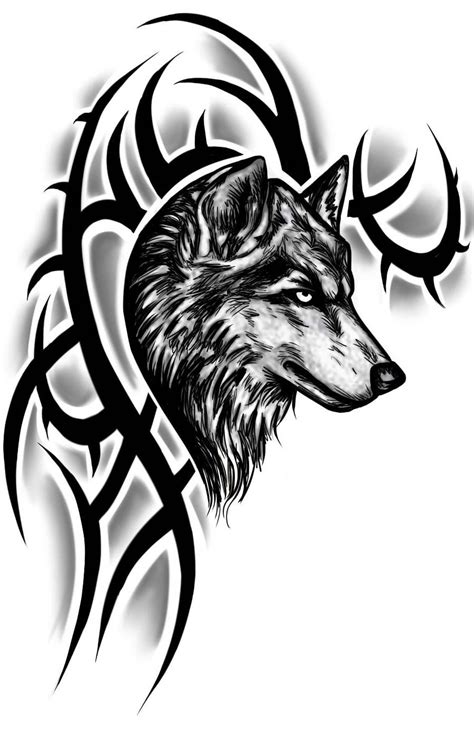 Wolf Tattoo Outline Ideas - Yo Tattoo