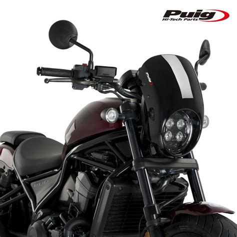 Puig 21090N SEMIFARINGS ANARCHY BLACK HONDA CMX1100 REBEL 20 22 プーチ