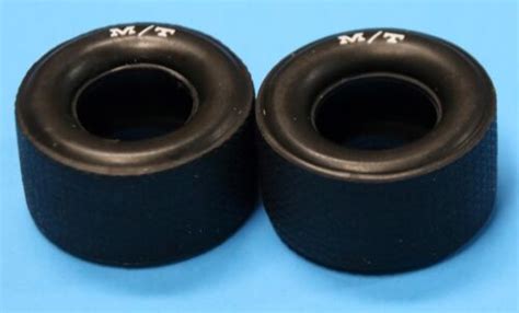 PAIR OF HUGE M T REAR TIRES FOR AMT 1969 PLYMOUTH GTX PRO STREET 1 25