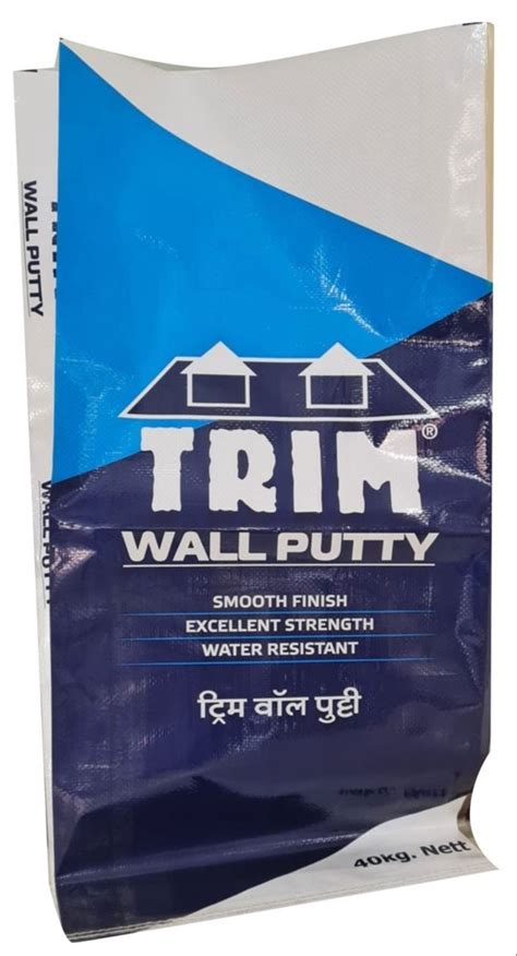 Printed 40kg Wall Putty BOPP Laminated Bag At Rs 22 Piece In New Delhi